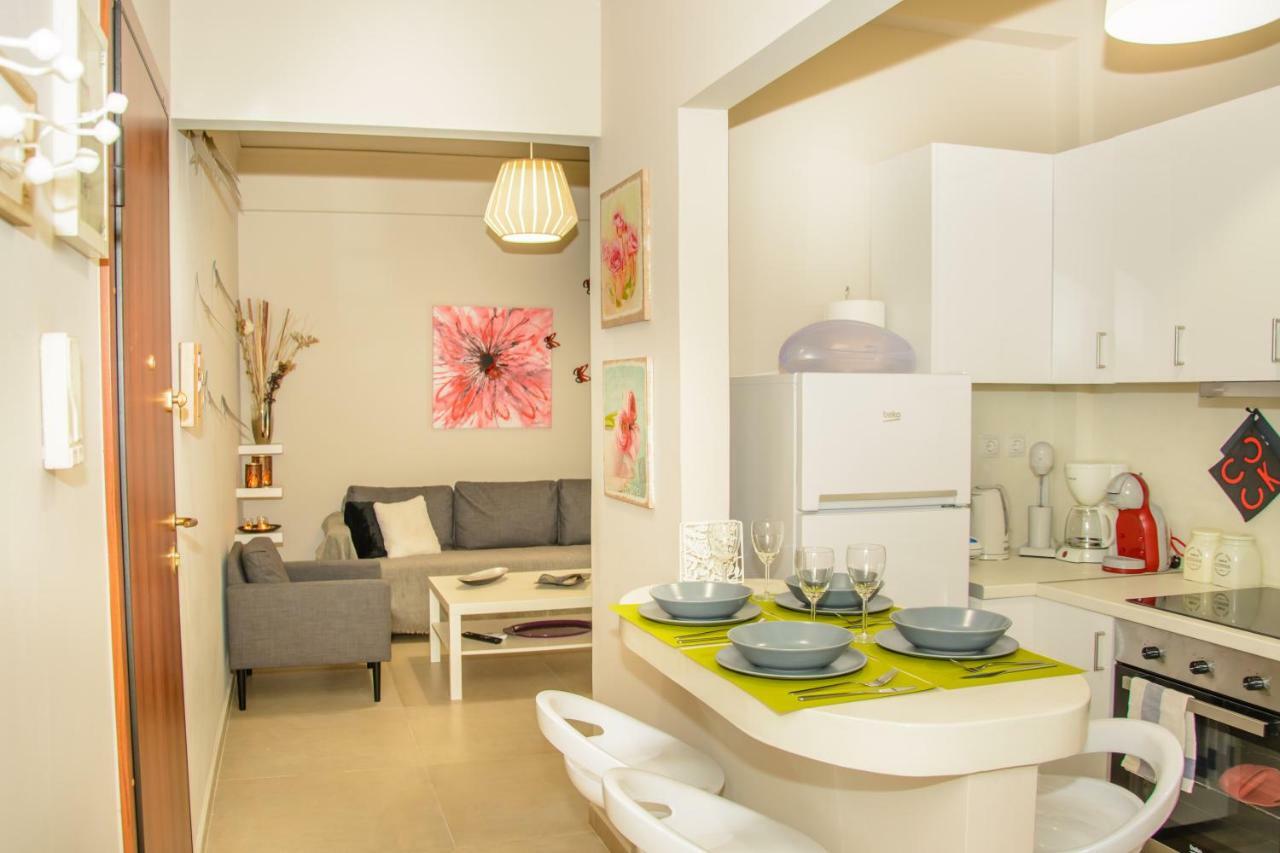 Neighborly Nest - Apartment In The Heart Of Athene Buitenkant foto